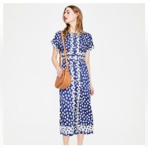Boden Womens 18 Random Spot Esmeralda Long Dress
